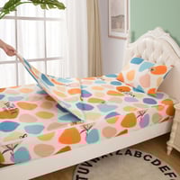 مفرش سرير اطفال صيفي - 3 قطع