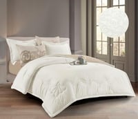 طقم مفرش صيفي مزدوج 6 قطع