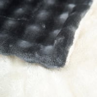 بطانية TAMILON وجهين مخمل وفرو