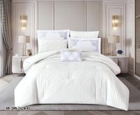 طقم مفرش صيفي 7 قطع مزدوج