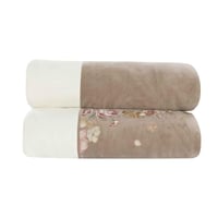 طقم مفرش شتوي 4 قطع مفرد ونصف