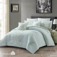 طقم مفرش مطرز عرايسي