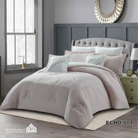 طقم مفرش مطرز عرايسي (اوتلت)