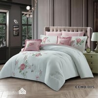 طقم مفرش مطرز عرايسي