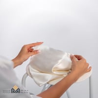 مجموعة حرير طبيعي 100% - 3 قطع