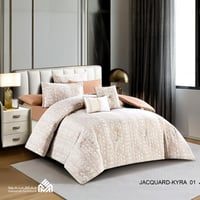 طقم مفرش كيرلا صيفي جاكار