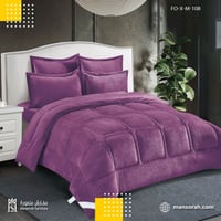 طقم مفرش شتوي 6 قطع مزدوج (اوتلت)