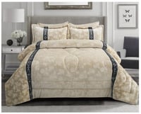 طقم مفرش شتوي 6 قطع مزدوج