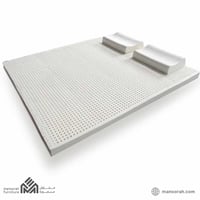 لباد لاتكس طبيعي مزدوج طبي مقاس 200×200