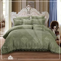 طقم مفرش ايفانا دانتيل (اوتليت)