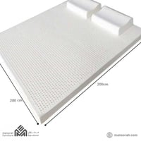 لباد لاتكس طبيعي مزدوج طبي مقاس 200×200