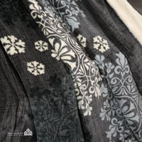 بطانية TAMILON وجهين مخمل وفرو مع نقشة