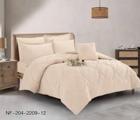 طقم مفرش 7 قطع مزدوج