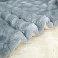 بطانية TAMILON وجهين مخمل وفرو