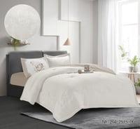 طقم مفرش صيفي مفرد ونصف 4 قطع