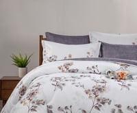 مفرش سرير صيفي مزدوج 6 قطع