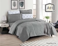 طقم مفرش مضغوط مفرد ونصف 4 قطع