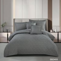 طقم مفرش مفرد ونصف 4 قطع