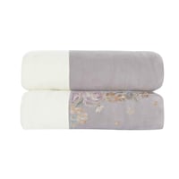 طقم مفرش شتوي 4 قطع مفرد ونصف