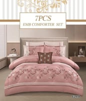 مفرش سرير صيفي 7 قطع مزدوج