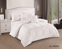 طقم مفرش شتوي مزدوج 8 قطع