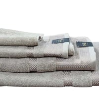 منشفة قطن مع نقشة خفيفة