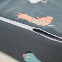 مفرش سرير اطفال صيفي - 3 قطع