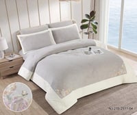 طقم مفرش شتوي 6 قطع مزدوج