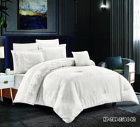 طقم مفرش سرير عرايسي مزدوج 7 قطع