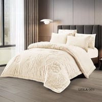 مفرش ليلا شتوي مزدوج 6 قطع