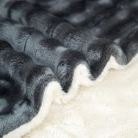 بطانية TAMILON وجهين مخمل وفرو