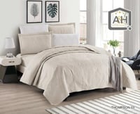 طقم مفرش مضغوط مفرد ونصف 4 قطع