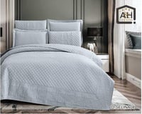 طقم مفرش مضغوط مفرد ونصف 4 قطع