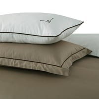 مفرش فندقي مطرز قطن ساتان بدون حشوة 6 قطع