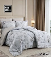 مفرش صيفي مزدوج 6 قطع