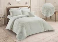 طقم مفرش صيفي مزدوج 7 قطع