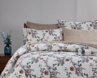 مفرش سرير صيفي مزدوج 6 قطع