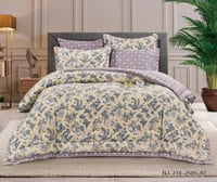 مفرش سرير صيفي مزدوج 6 قطع