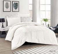 طقم مفرش شتوي مزدوج 6 قطع