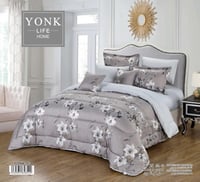 طقم مفرش 6 قطع مزدوج