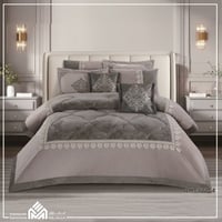 طقم مفرش دانتيل ملكي ثقيل (اوتليت)