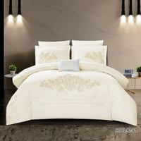 طقم مفرش رولا مطرز عرايسي (اوتليت)