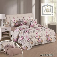 طقم مفرش مضغوط مزدوج 6 قطع (اوتلت)