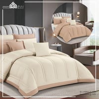 طقم مفرش سيلفانا وجهين (اوتلت)