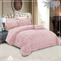 طقم مفرش ايفانا دانتيل+لباد هدية