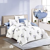 طقم مفرش أسيل قطن 100%