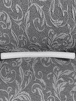 تلبيسة كنب ثلاثي لـ 3 اشخاص رمادي غامق جاكار