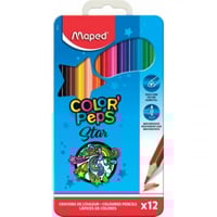 مابد، ألوان خشبية مسطحة 12 لون