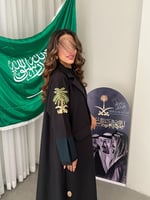 عبايه اليوم الوطني 95 سوداء