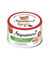 سيقنتشر طعام رطب للقطط الماكريل مع الجزر - 80 جم